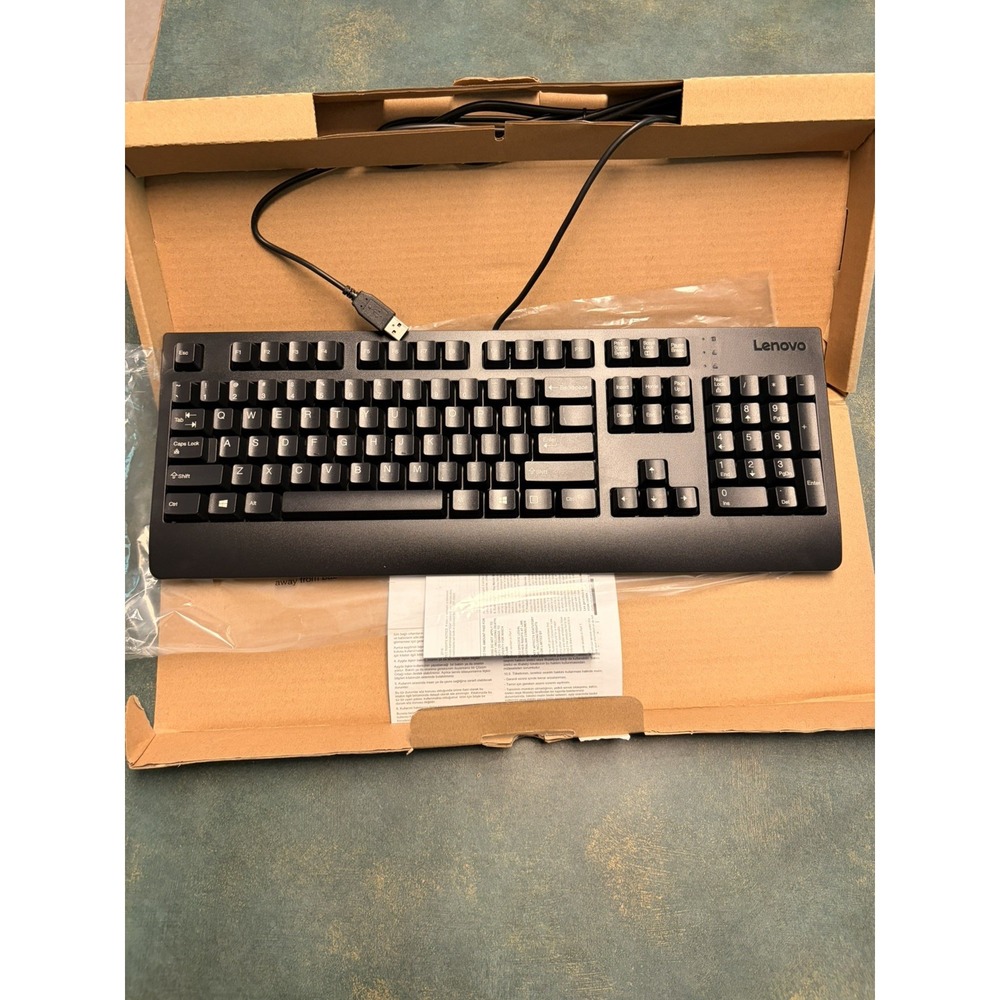 Lenovo Preferred Pro II USB Keyboard Black P/N 4X30M86879. New in open box.